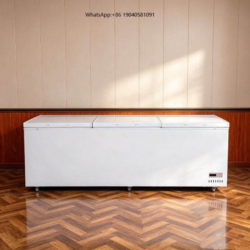 Commercial Chest Freezer - 상업용 대용량 상단 개폐식 냉동고, 수평형